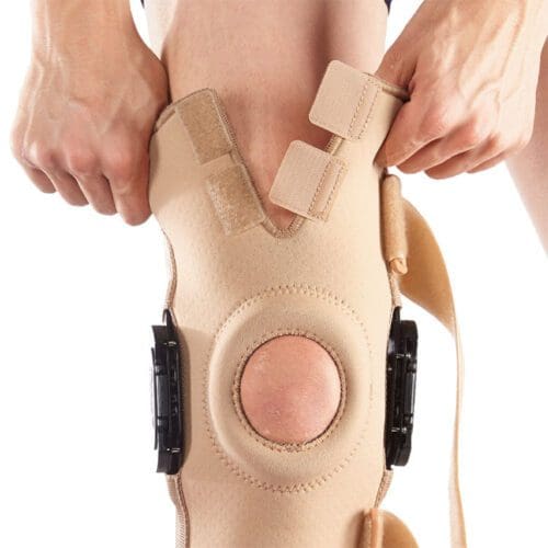 Hinged Knee Brace 1036 Oppo Health Quality Orthopaedic Supports and